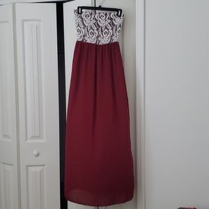 Strapless Dress from Mint Julep Boutique